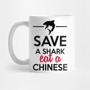 Animals & Soups - Save a Shark eat a Chinese Mug